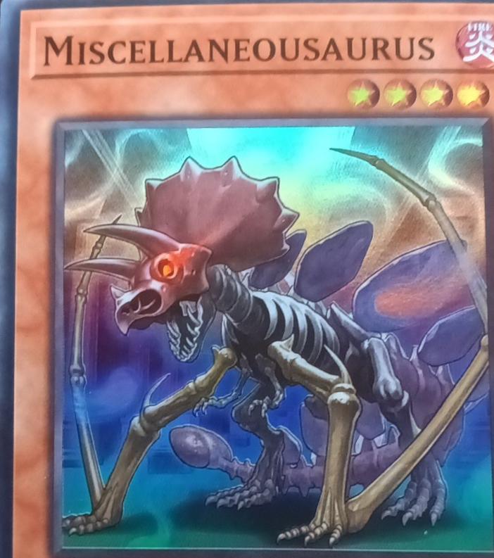 Miscellaneousaurus [Super Rare] RA04-EN022