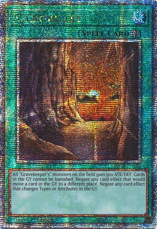 Necrovalley [Quarter Century Secret Rare] RA04-EN122