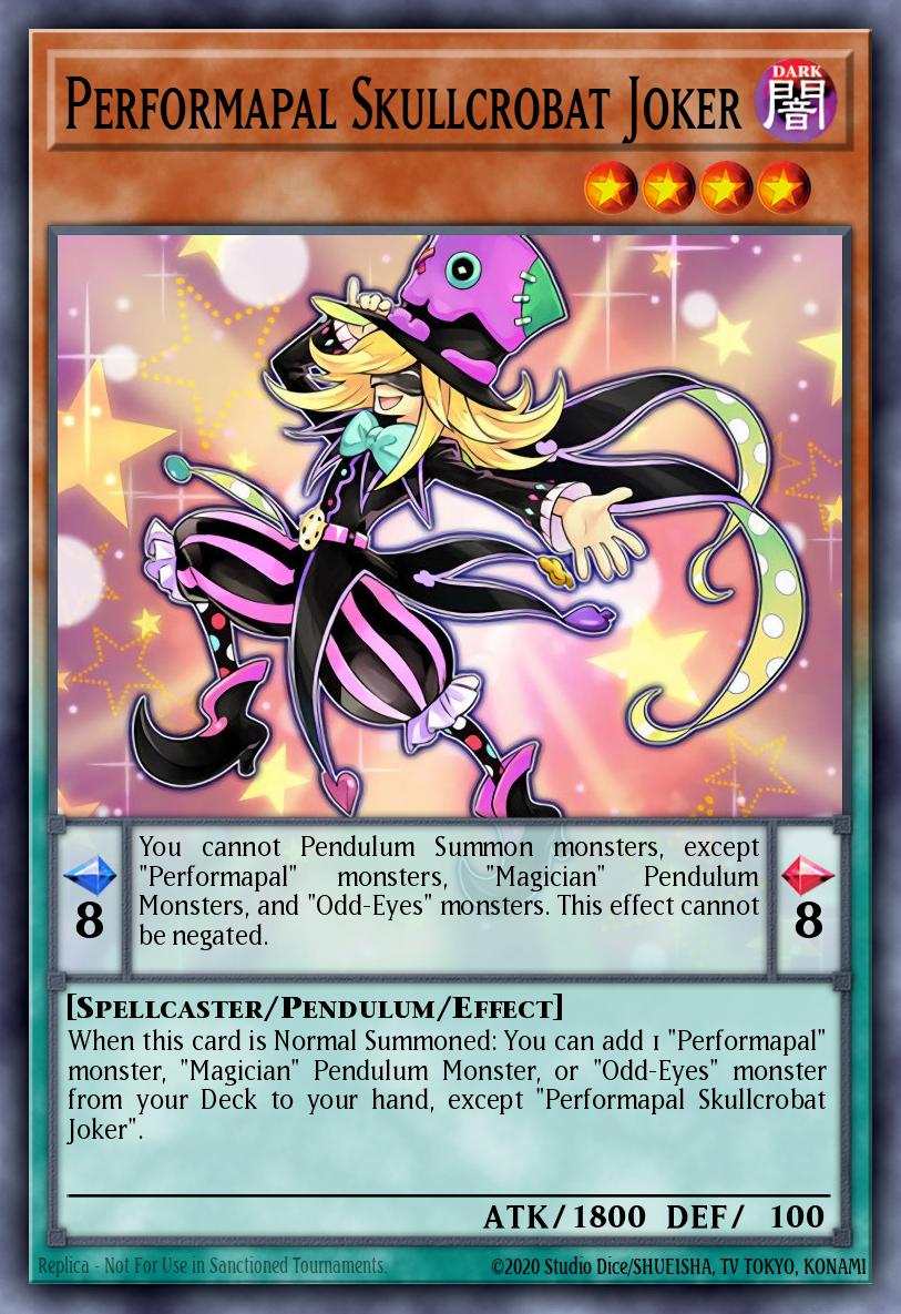 Performapal Skullcrobat Joker RA04-EN257