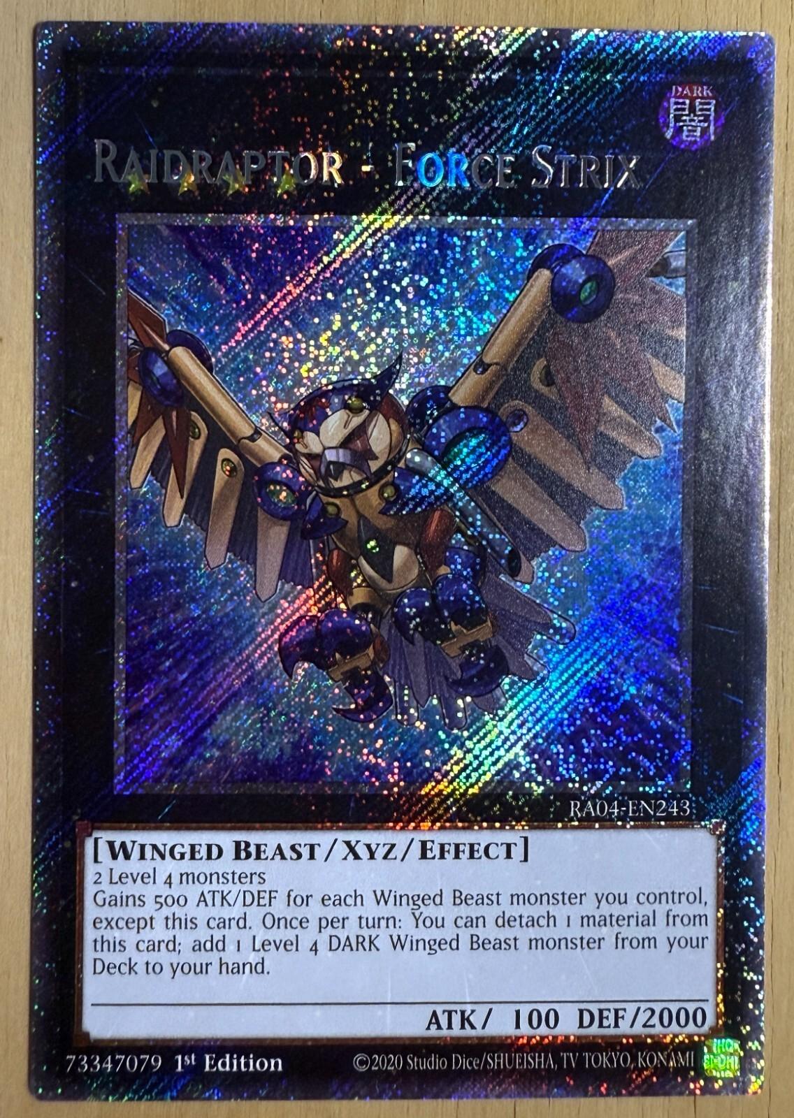 Raidraptor - Force Strix [Misprint] RA04-EN243