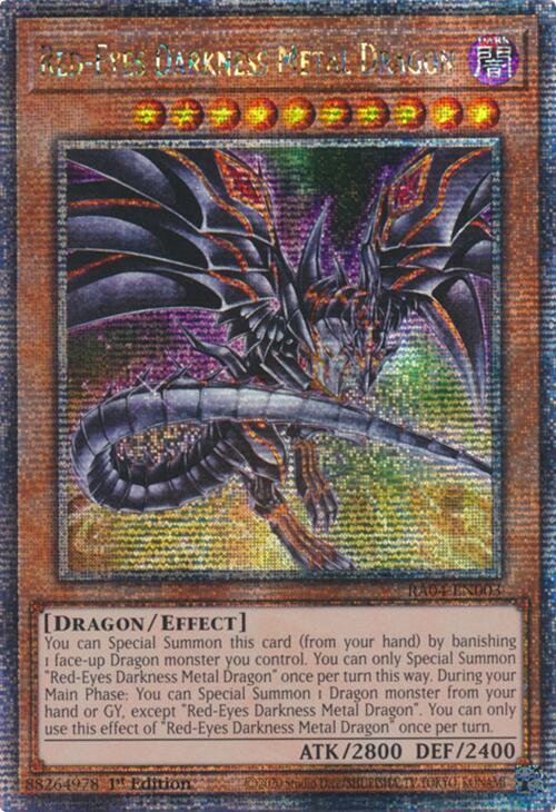 Red-Eyes Darkness Metal Dragon RA04-EN003