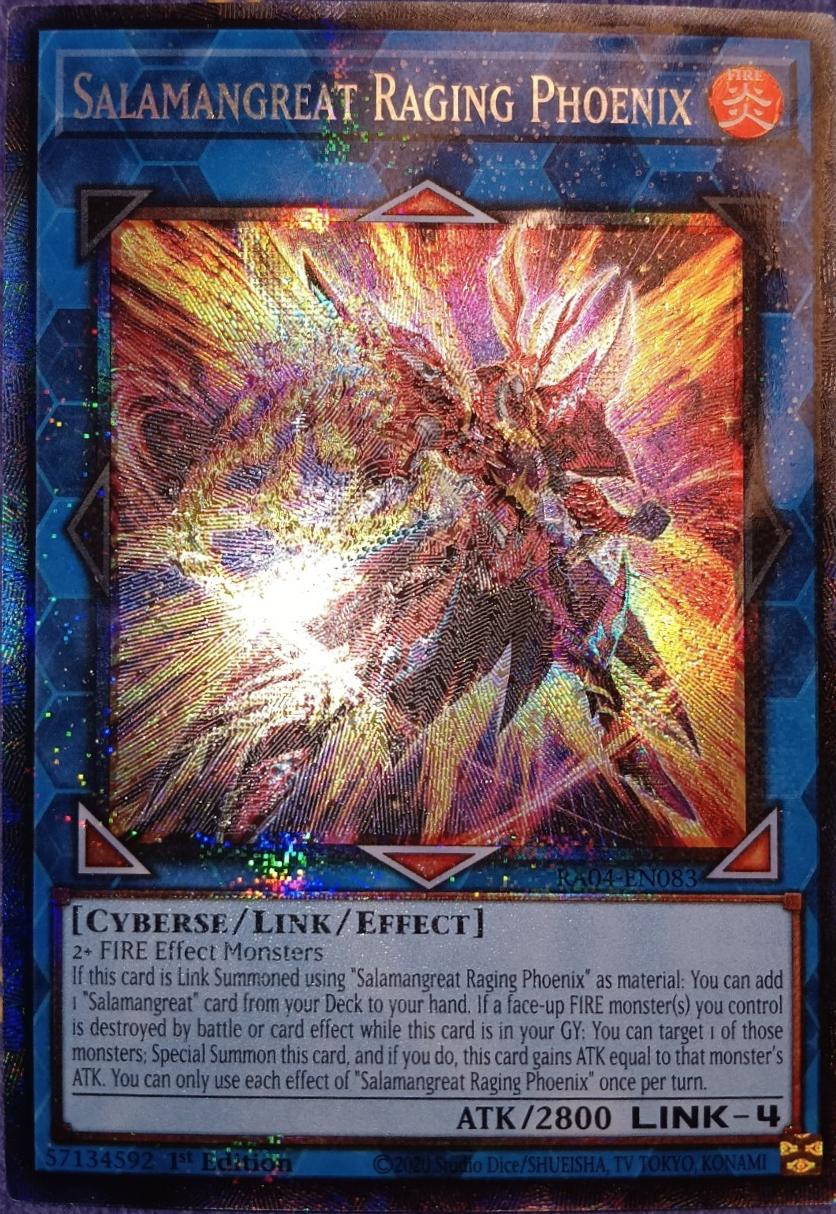 Salamangreat Raging Phoenix [Collector's Rare] RA04-EN083