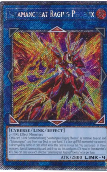 Salamangreat Raging Phoenix [Platinum Secret Rare] RA04-EN083