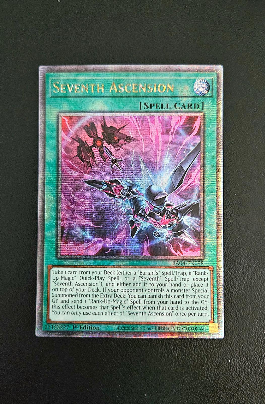Seventh Ascension [Quarter Century Secret Rare] RA04-EN098