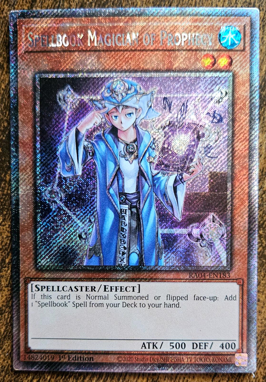 Spellbook Magician of Prophecy RA04-EN183