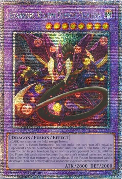 Starving Venom Fusion Dragon [Quarter Century Secret Rare] RA04-EN272