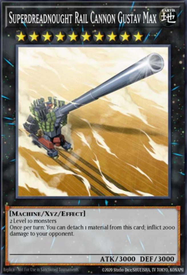 Superdreadnought Rail Cannon Gustav Max [Secret Rare] RA04-EN063