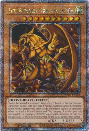 The Winged Dragon of Ra [Quarter Century Secret Rare] RA04-EN118