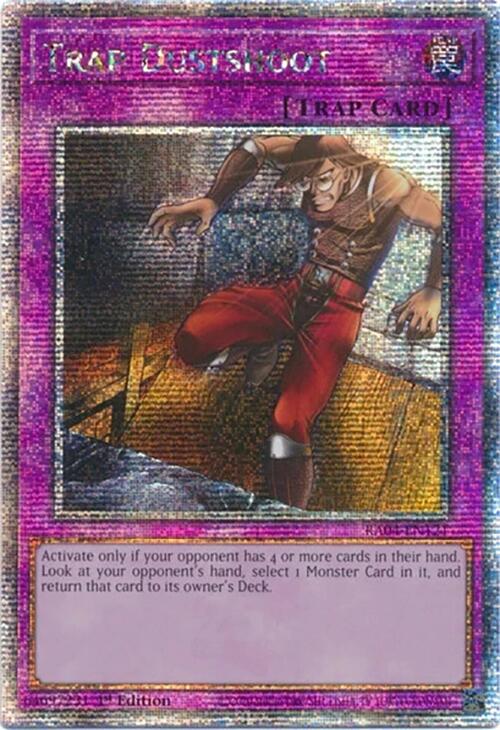 Trap Dustshoot [Quarter Century Secret Rare] RA04-EN121