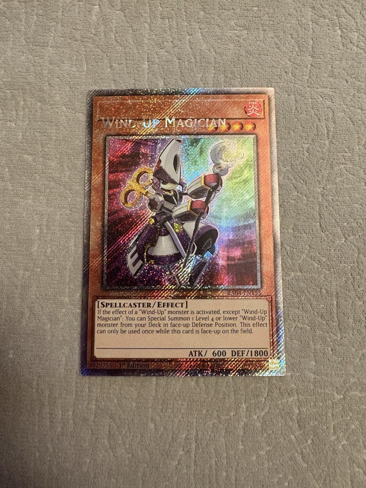 Wind-Up Magician [Misprint] RA04-EN153