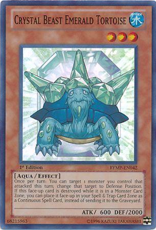 Crystal Beast Emerald Tortoise [1st Edition] RYMP-EN042