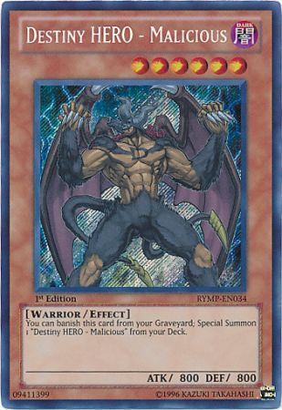 Destiny HERO - Malicious [1st Edition] RYMP-EN034