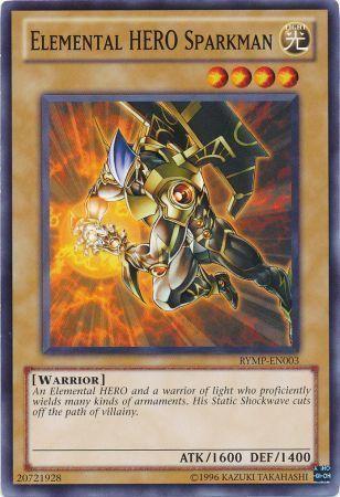 Elemental HERO Sparkman RYMP-EN003