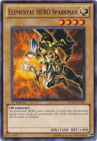 Elemental HERO Sparkman [1st Edition] RYMP-EN003