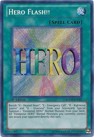Hero Flash!! [1st Edition] RYMP-EN027