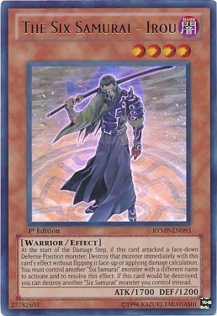 The Six Samurai - Irou [1st Edition] RYMP-EN093