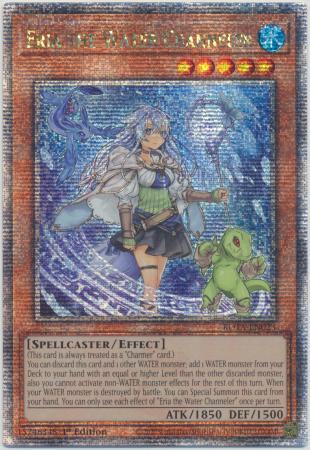 Eria the Water Channeler [Quarter Century Secret Rare] ROTA-EN023