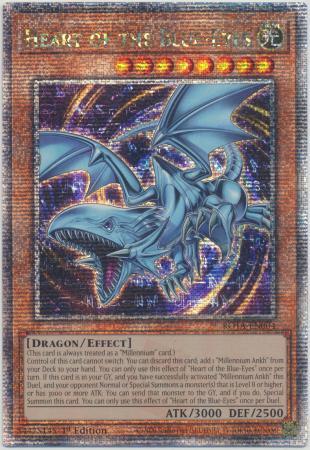 Heart of the Blue-Eyes [Quarter Century Secret Rare] ROTA-EN004