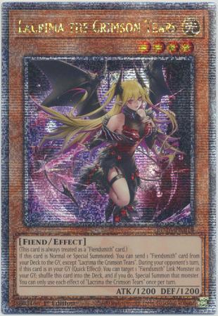 Lacrima the Crimson Tear [Quarter Century Secret Rare] ROTA-EN014