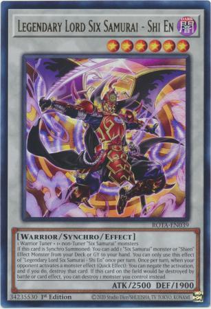 Legendary Lord Six Samurai - Shi En ROTA-EN039