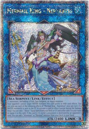 Mermail King - Neptabyss [Quarter Century Secret Rare] ROTA-EN046