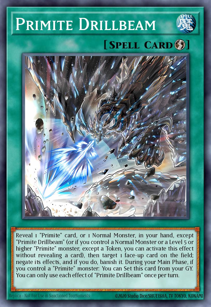 Primite Drillbeam [Quarter Century Secret Rare] ROTA-EN060