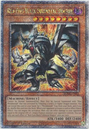 Red-Eyes Black Fullmetal Dragon [Quarter Century Secret Rare] ROTA-EN005