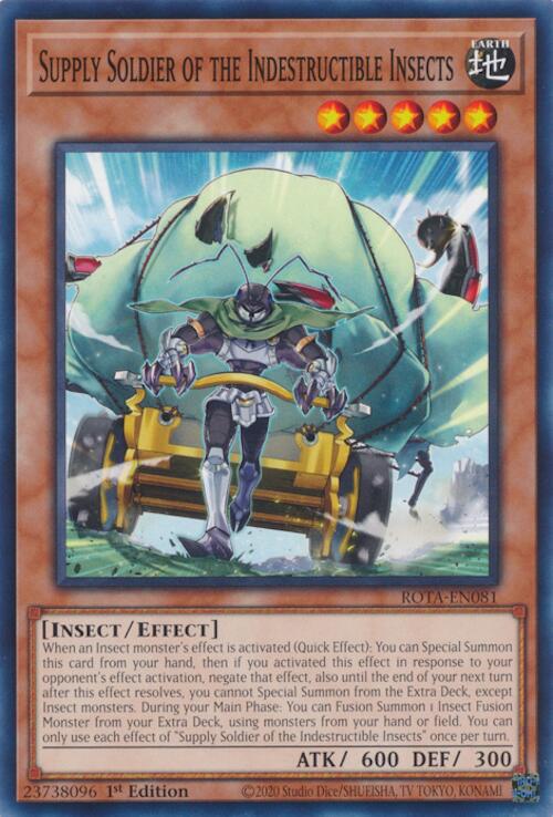 Supply Soldier of the Indestructible Insects ROTA-EN081