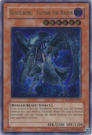 Blackwing - Elphin the Raven [Ultimate Rare] RGBT-EN013