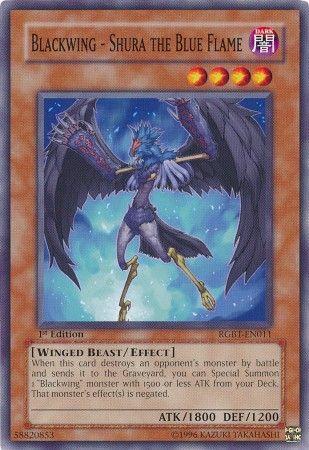 Blackwing - Shura the Blue Flame [1st Edition] RGBT-EN011