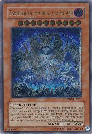 Earthbound Immortal Ccapac Apu [Ultimate Rare] RGBT-EN020