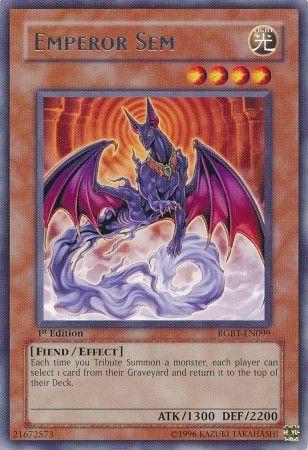 Emperor Sem [1st Edition] RGBT-EN099