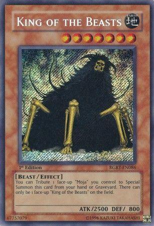 King of the Beasts [1st Edition] RGBT-EN086