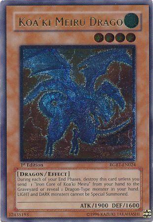 Koa'ki Meiru Drago [Ultimate Rare 1st Edition] RGBT-EN024