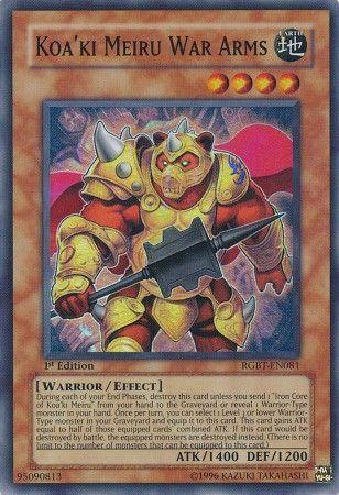 Koa'ki Meiru War Arms [1st Edition] RGBT-EN081