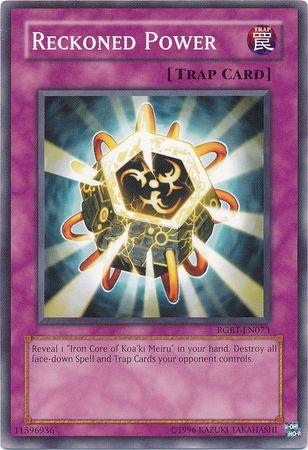 Reckoned Power RGBT-EN073