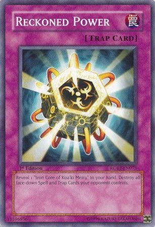 Reckoned Power [1st Edition] RGBT-EN073