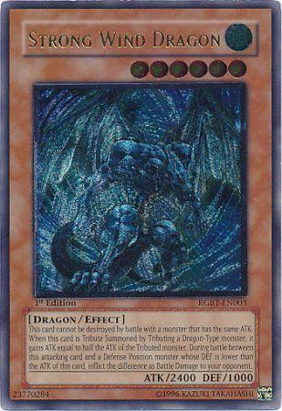 Strong Wind Dragon [Ultimate Rare 1st Edition] RGBT-EN003