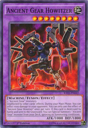 Ancient Gear Howitzer [1st Edition] RATE-EN042