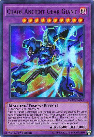 Chaos Ancient Gear Giant [1st Edition] RATE-EN041