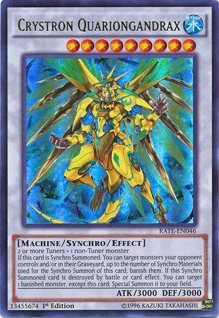 Crystron Quariongandrax [1st Edition] RATE-EN046