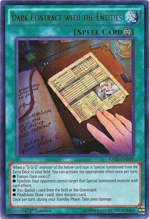Dark Contract with the Entities [1st Edition] RATE-EN099