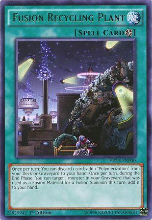 Fusion Recycling Plant [1st Edition] RATE-EN000