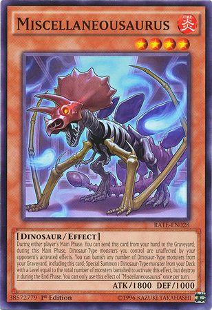 Miscellaneousaurus [1st Edition] RATE-EN028