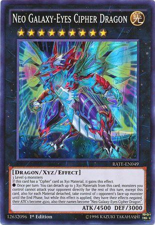 Neo Galaxy-Eyes Cipher Dragon [1st Edition] RATE-EN049