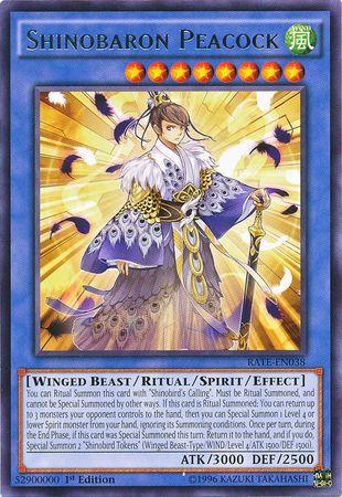 Shinobaron Peacock [1st Edition] RATE-EN038