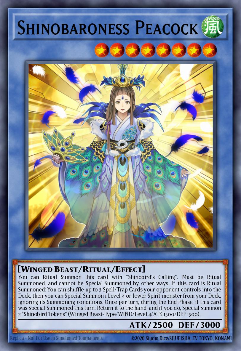 Shinobaroness Peacock [1st Edition] RATE-EN037