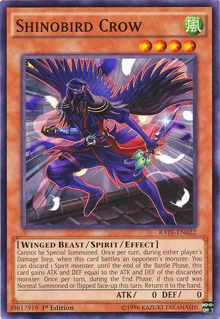 Shinobird Crow [1st Edition] RATE-EN022