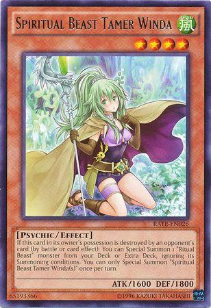Spiritual Beast Tamer Winda RATE-EN026