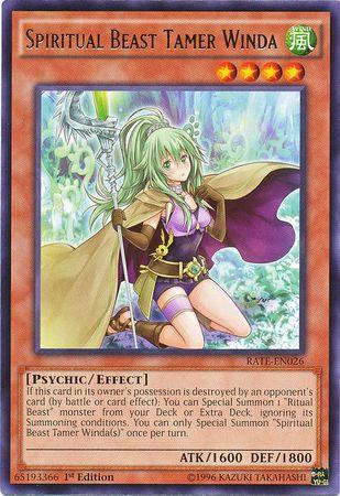 Spiritual Beast Tamer Winda [1st Edition] RATE-EN026